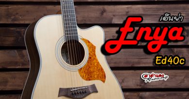 รีวิว กีต้าร์โปร่ง Enya Ed40c | เต่าแดง รีวิว กีต้าร์โปร่ง Enya Ed40c | เต่าแดง