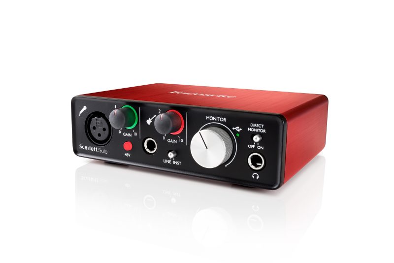 Sound Card Focusrite รุ่น Scarlett Solo