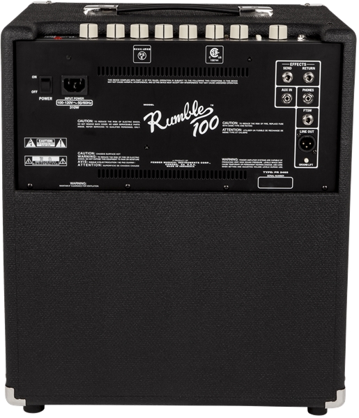 แอมป์เบสไฟฟ้า Fender รุ่น Rumble 100 V3 