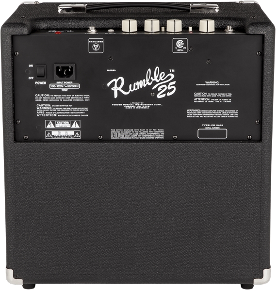 แอมป์เบสไฟฟ้า Fender รุ่น Rumble 25 V3