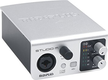 Audio Interface Midiplus Studio M ซาวการ์ด ราคาถูก คุณภาพเสียงดี