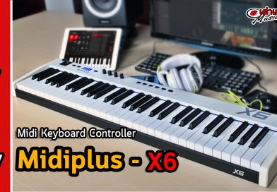 รีวิว Midiplus X6 USB Midi Keyboard Controller คีย์บอร์ดใบ้ คุณภาพดี ราคาถูก