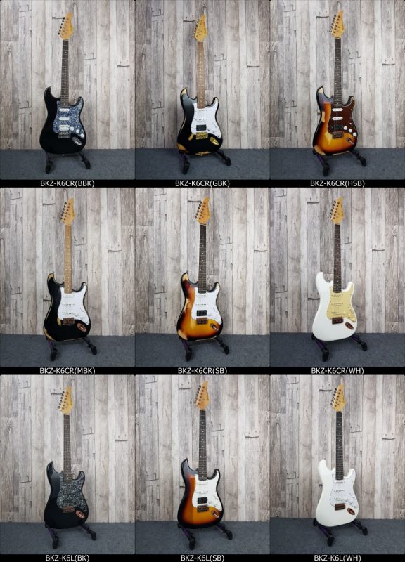 รีวิว กีต้าร์ไฟฟ้า Kazuki รุ่น Classic Vintage K6CR HSS & SSS