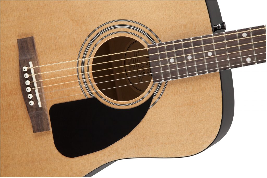 รีวิว กีต้าร์โปร่ง Fender รุ่น FA-100 Dreadnought Acoustic Guitar with Gig Bag