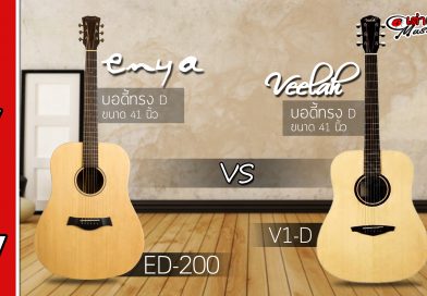 กีต้าร์โปร่ง Enya Ed200 VS กีต้าร์โปร่ง Veelah V1-D