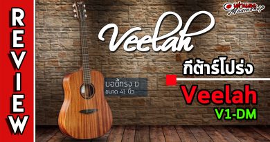 รีวิว กีต้าร์โปร่ง Veelah รุ่น V-1DM