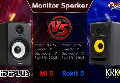KRK Rokit 5 VS Midiplus MI5